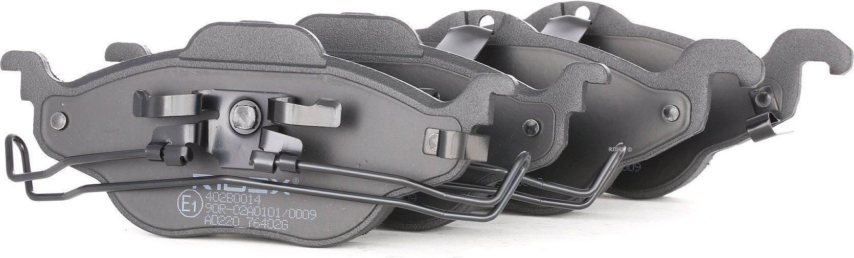 RIDEX Bremsbelagsatz Vorderachse 402B0014 Bremsbeläge,Bremsklötze OPEL,CHEVROLET,VAUXHALL,Astra G CC (T98),Zafira A (T98...