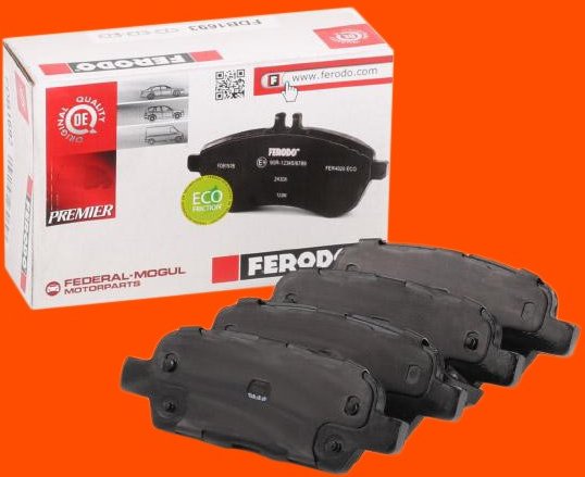 FERODO Bremsbelagsatz mit akustischer Verschleißwarnung FDB1693 Bremsbeläge,Bremsklötze RENAULT,NISSAN,SUZUKI,KOLEOS (HY...