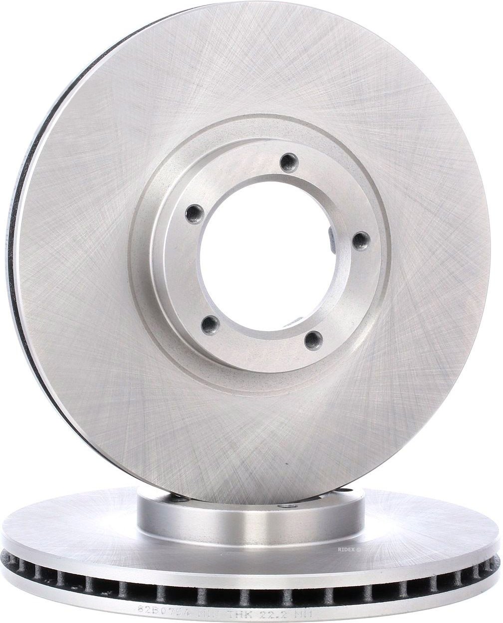 RIDEX Bremsscheibe Vorderachse 82B0754 Bremsscheiben,Scheibenbremsen FORD,TRANSIT MK-5 Bus (E_ _),Transit Mk4 Pritsche/...