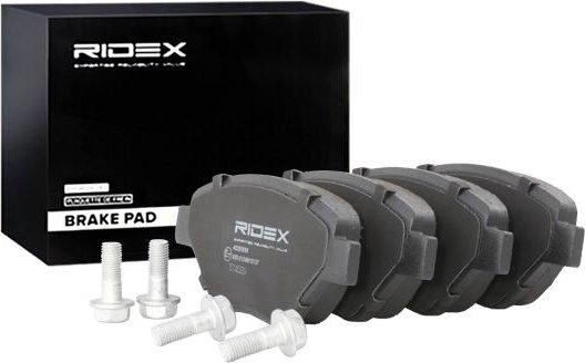 RIDEX Bremsbelagsatz Vorderachse 402B0956 Bremsbeläge,Bremsklötze RENAULT,MEGANE II Kombi (KM0/1_),MEGANE II (BM0/1_, CM...