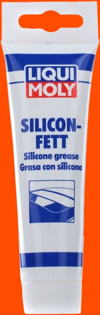LIQUI MOLY Silikonschmierstoff Silicon-Fett transparent Tube 3312