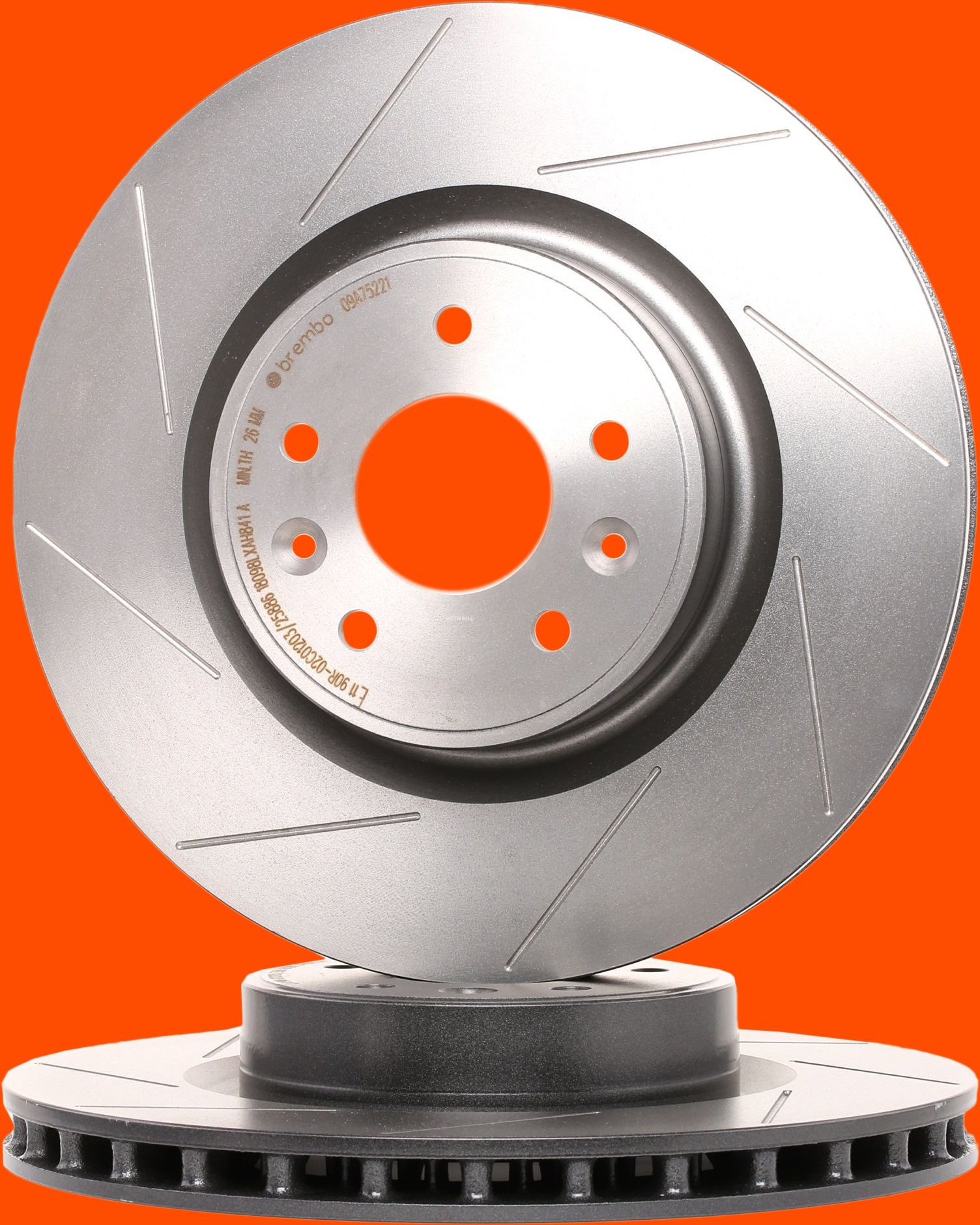 BREMBO Bremsscheibe innenbelüftet 09.A752.21 Bremsscheiben,Scheibenbremsen RENAULT,MEGANE III Coupe (DZ0/1_),MEGANE CC (...