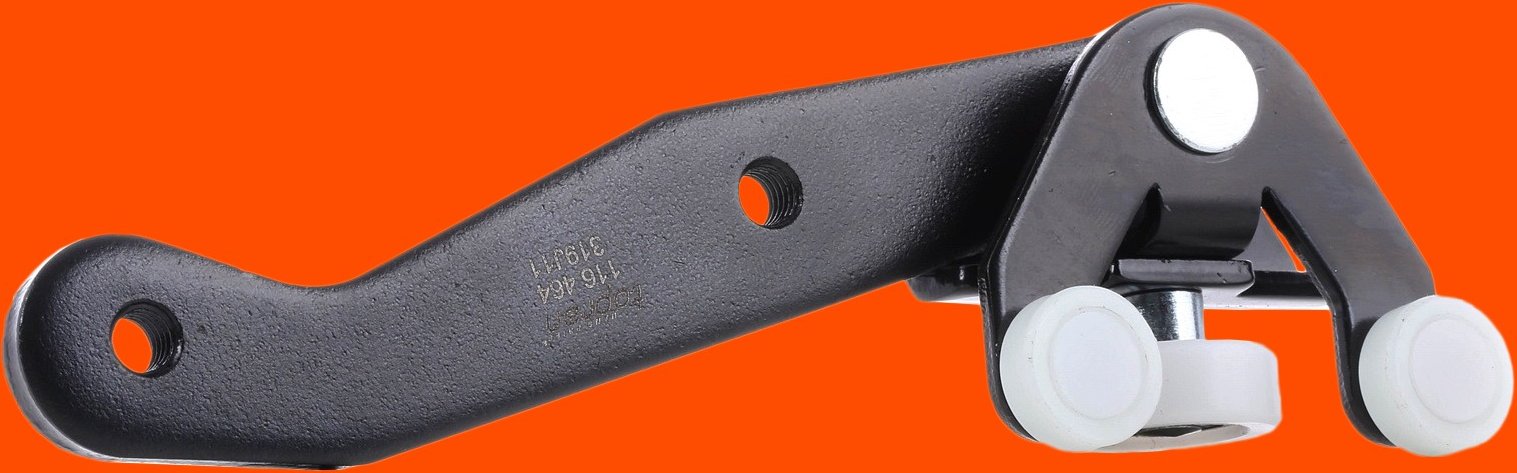 TOPRAN Rollenführung, Schiebetür rechts unten 116 464 VW,Transporter V Bus (7HB, 7HJ, 7EB, 7EJ, 7EF, 7EG, 7HF, 7EC)