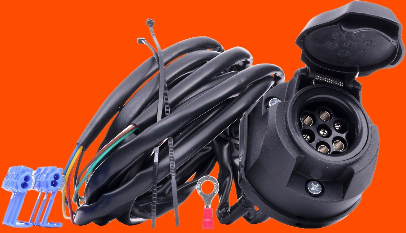 Thumbnail - ACPS-ORIS Elektrosatz, Anhängevorrichtung ORIS E-Set universal 7 p. Freischaltung nicht erforderlich 010-178 VW,AUDI,ME...