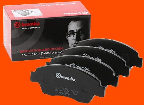 Thumbnail - BREMBO Bremsbelagsatz PRIME LINE mit akustischer Verschleißwarnung P 28 023 Bremsbeläge,Bremsklötze HONDA,ACURA,CIVIC VI...