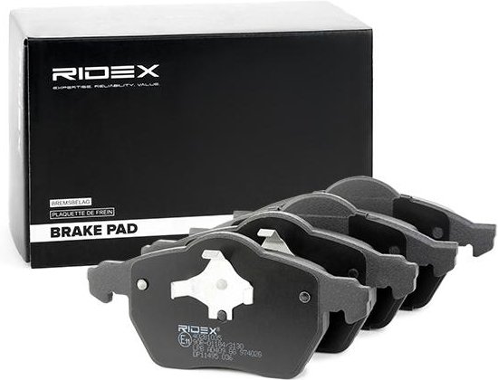 RIDEX Bremsbelagsatz Vorderachse 402B1035 Bremsbeläge,Bremsklötze VW,VOLVO,PASSAT Variant (3B6),V70 I (875, 876),XC70 Cr...