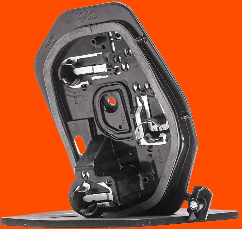 MAGNETI MARELLI Lampenträger, Heckleuchte rechts 714025313801 PEUGEOT,206 Schrägheck (2A/C)