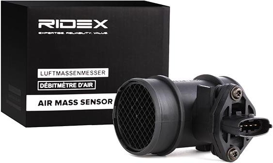 RIDEX Luftmassenmesser mit Gehäuse 3926A0005 LMM,Luftmengenmesser OPEL,ALFA ROMEO,SAAB,Corsa C Schrägheck (X01),Meriva A...