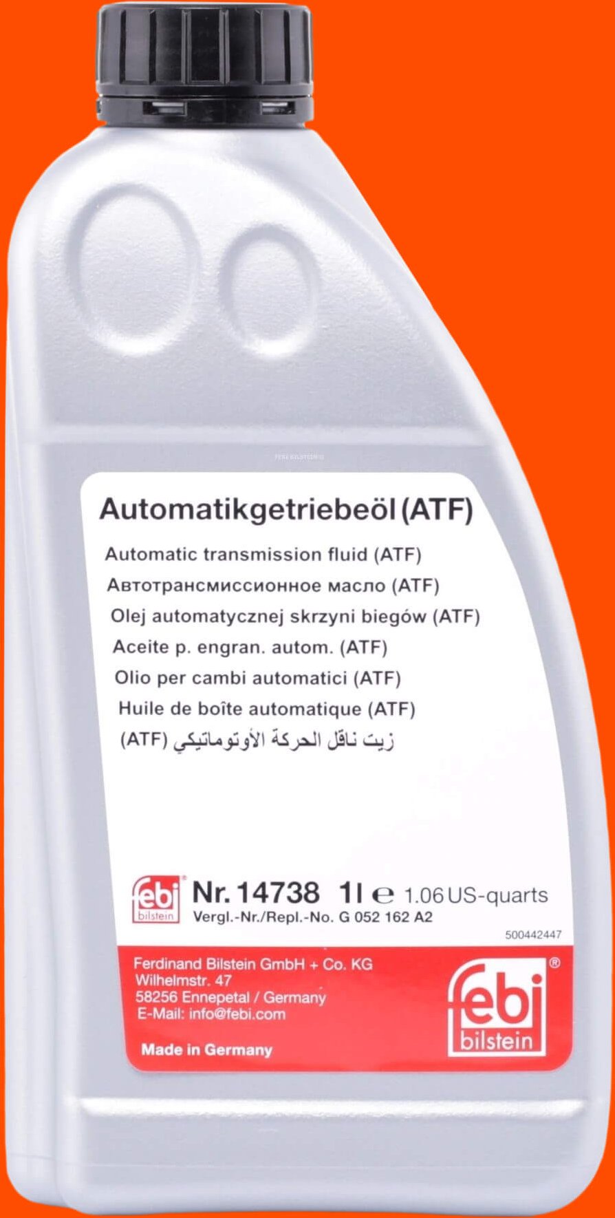 FEBI BILSTEIN Automatikgetriebeöl ATF IV 14738 VW,AUDI,MERCEDES-BENZ,Golf IV Schrägheck (1J1)