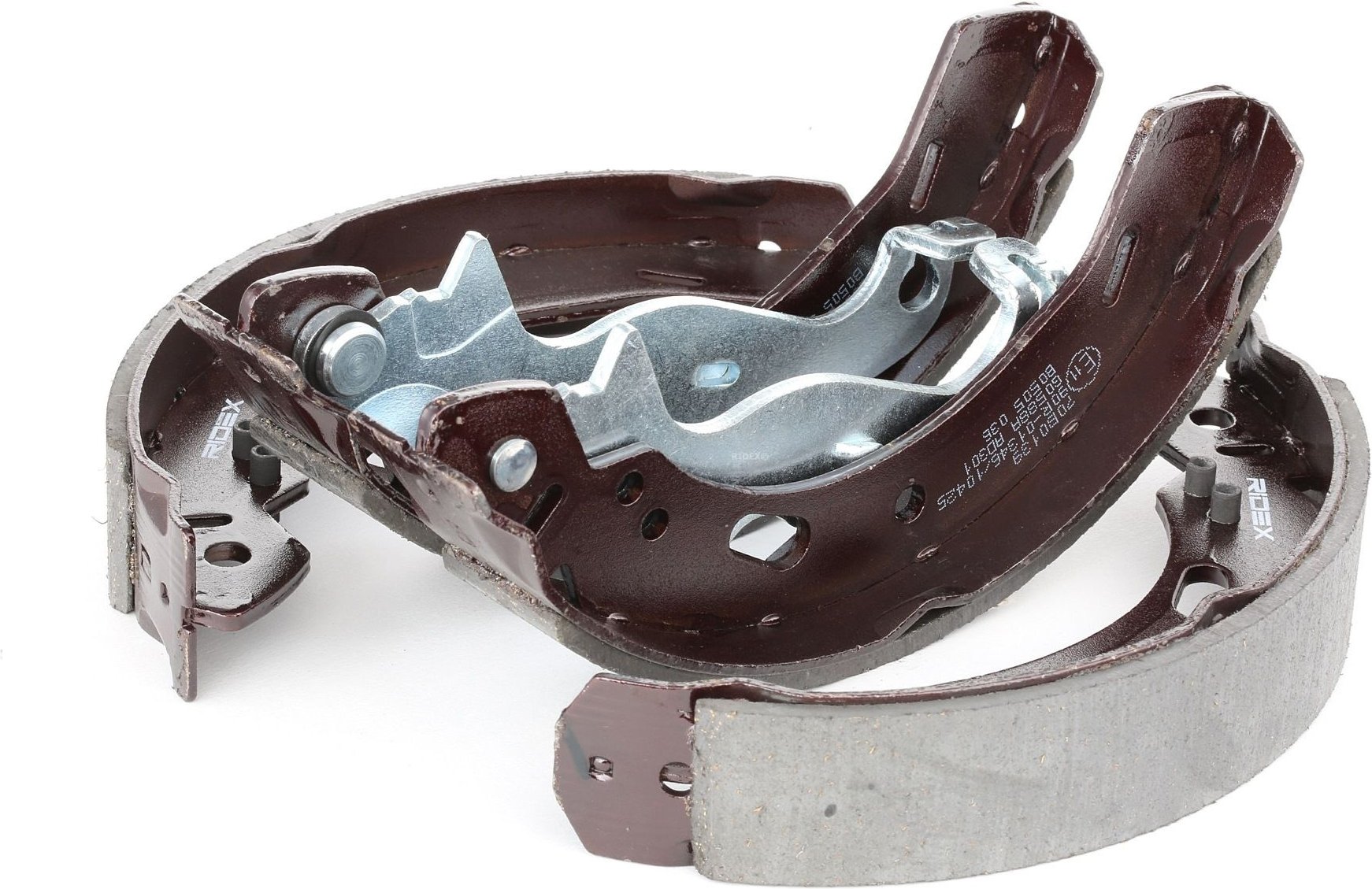 RIDEX Bremsbacken Hinterachse 70B0139 Trommelbremsbacken,Bremsbackensatz FORD,MAZDA,Fiesta Mk6 Schrägheck (JA8, JR8),KA ...