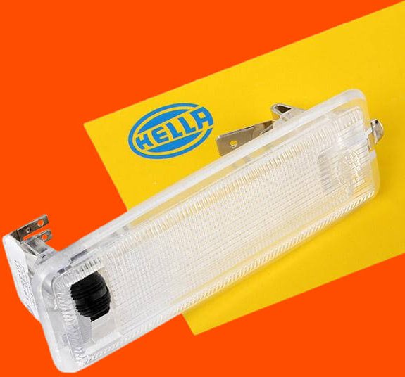 HELLA Innenraumleuchte 2JA 002 931-031 VW,AUDI,FENDT,LT 28-35 I Kastenwagen (281-363),TRANSPORTER III Bus,Polo Coupe (8...