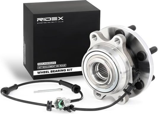 Thumbnail - RIDEX Radlagersatz rechts 654W0130 Radlager,Radlager & Radlagersatz NISSAN,NP300 Navara Pickup (D40),Pathfinder III (R51...
