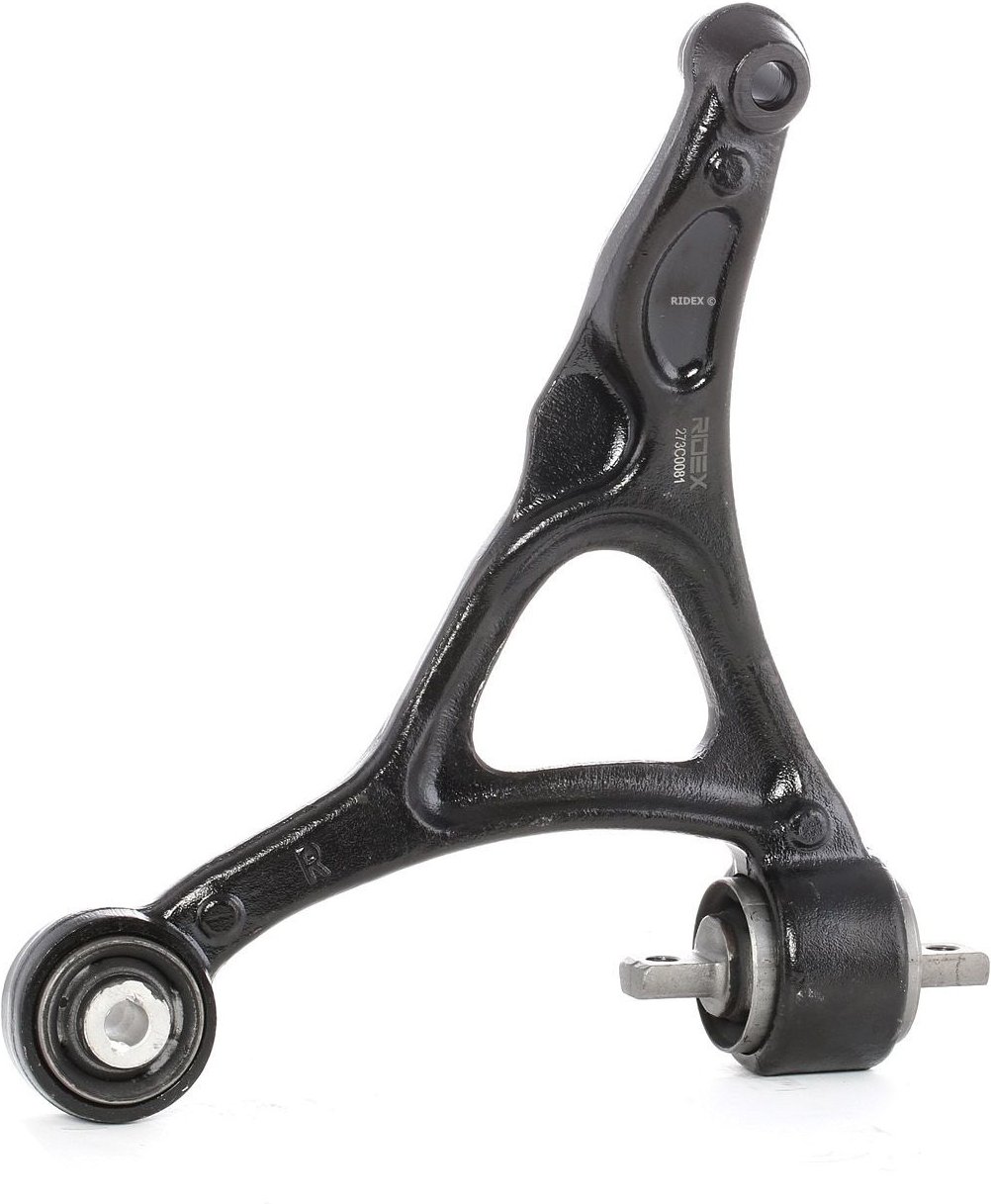 RIDEX Querlenker Stahl 273C0081 Lenker, Radaufhängung,Dreieckslenker VOLVO,XC90 I (275),XC90 II (256)