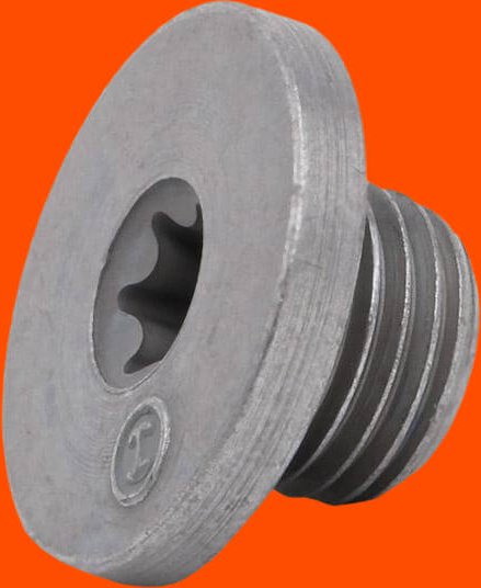 FEBI BILSTEIN Ölablaßschraube Schlüsselweite: T45 04572 Verschlußschraube,Ölschraube OPEL,BMW,FORD,Corsa D Schrägheck (S...