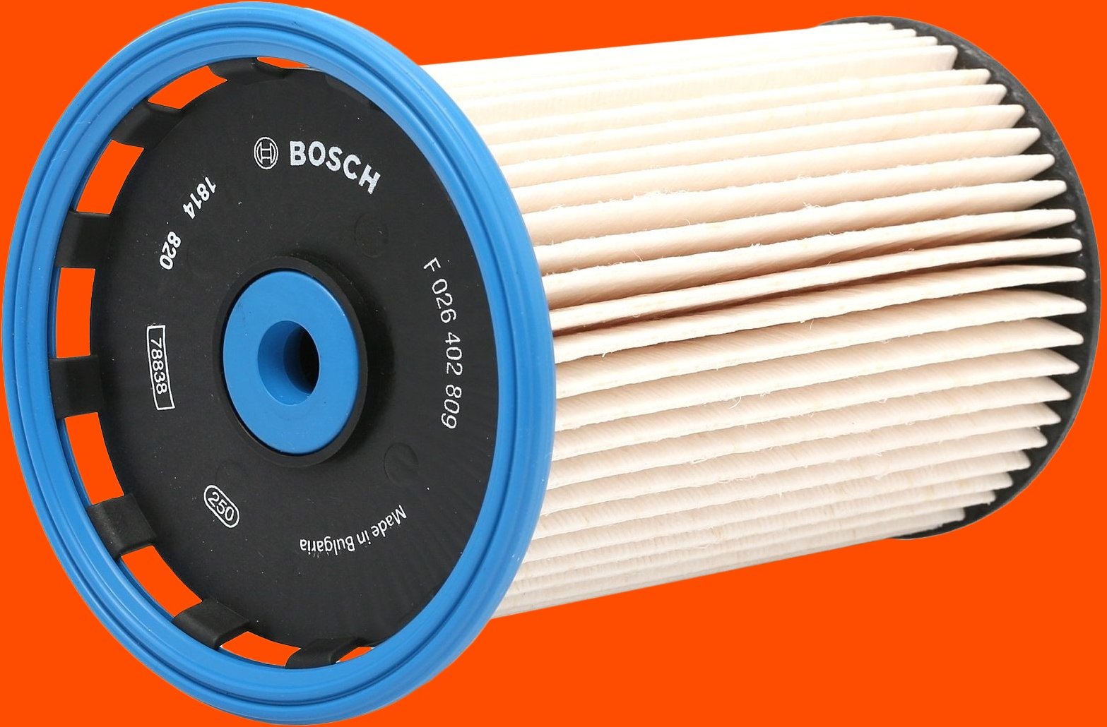 BOSCH Kraftstofffilter Filtereinsatz F 026 402 809 Leitungsfilter,Spritfilter VW,AUDI,SEAT,TIGUAN (5N_),Passat Variant (...