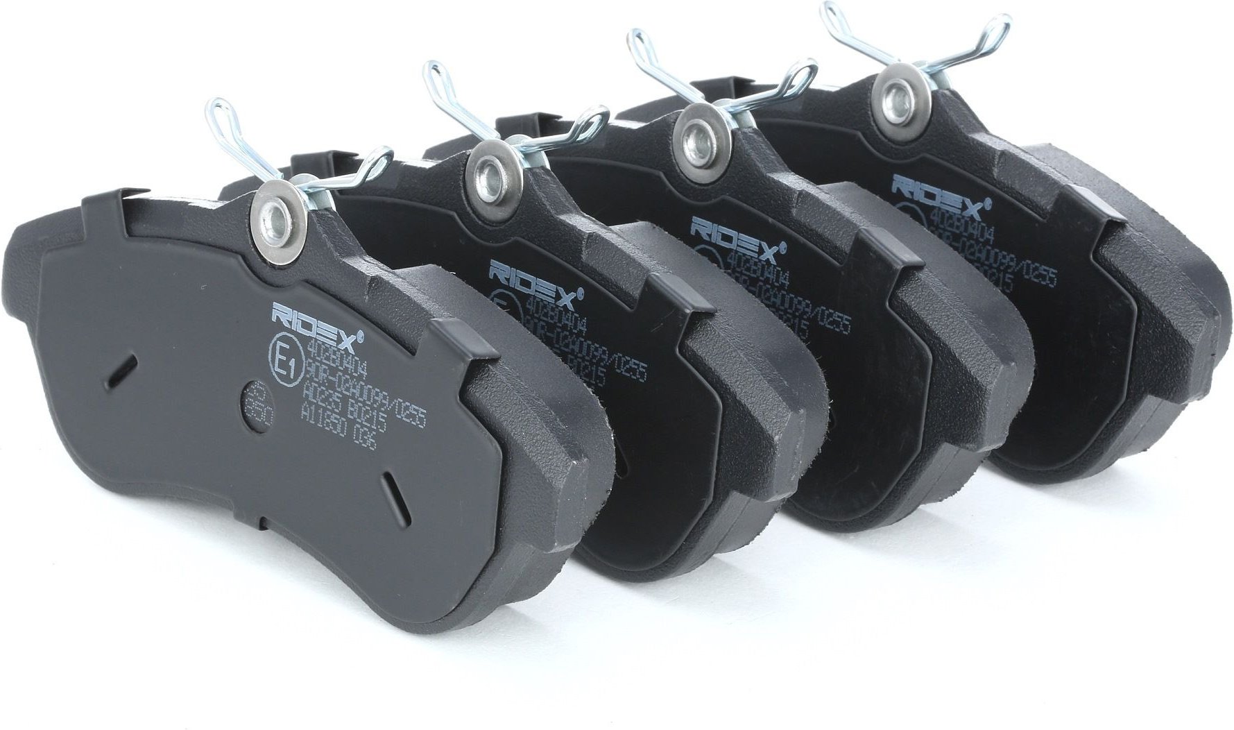 RIDEX Bremsbelagsatz Vorderachse 402B0404 Bremsbeläge,Bremsklötze CITROËN,C3 I Schrägheck (FC_, FN_),C2 Schrägheck (JM),...