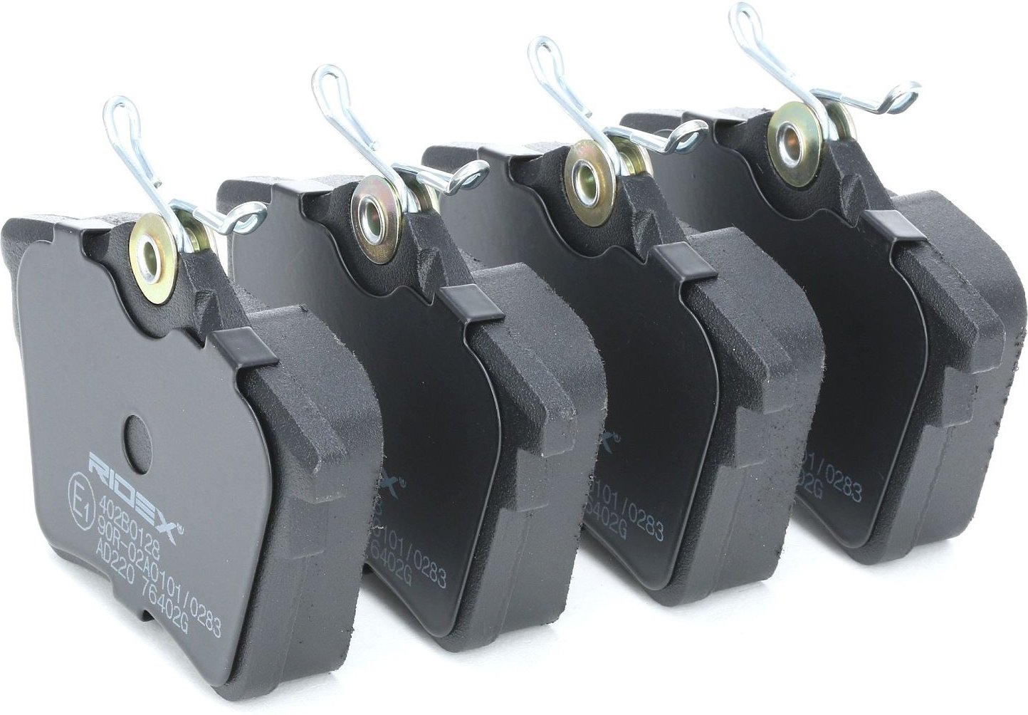 RIDEX Bremsbelagsatz Hinterachse 402B0128 Bremsbeläge,Bremsklötze PEUGEOT,CITROËN,407 SW (6E_),407 (6D_),607 (9D, 9U),40...
