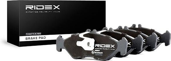 RIDEX Bremsbelagsatz Hinterachse 402B0677 Bremsbeläge,Bremsklötze VW,MERCEDES-BENZ,LT 28-46 II Kastenwagen (2DA, 2DD, 2D...