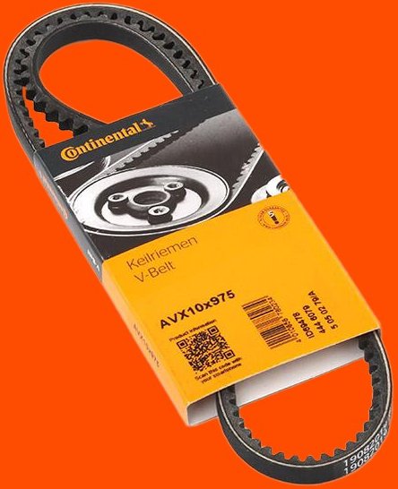 CONTITECH Keilriemen Länge: 975mm AVX10X975 VW,MERCEDES-BENZ,OPEL,Transporter IV Bus (70B, 70C, 7DB, 7DK, 70J, 70K, 7DC...