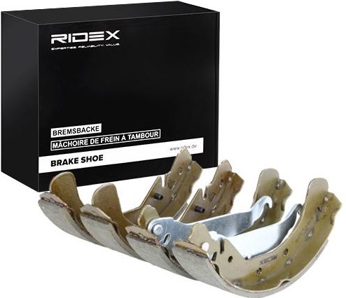 RIDEX Bremsbacken Hinterachse 70B0007 Trommelbremsbacken,Bremsbackensatz VW,OPEL,DAEWOO,Passat Variant (33B),ZAFIRA B (A...