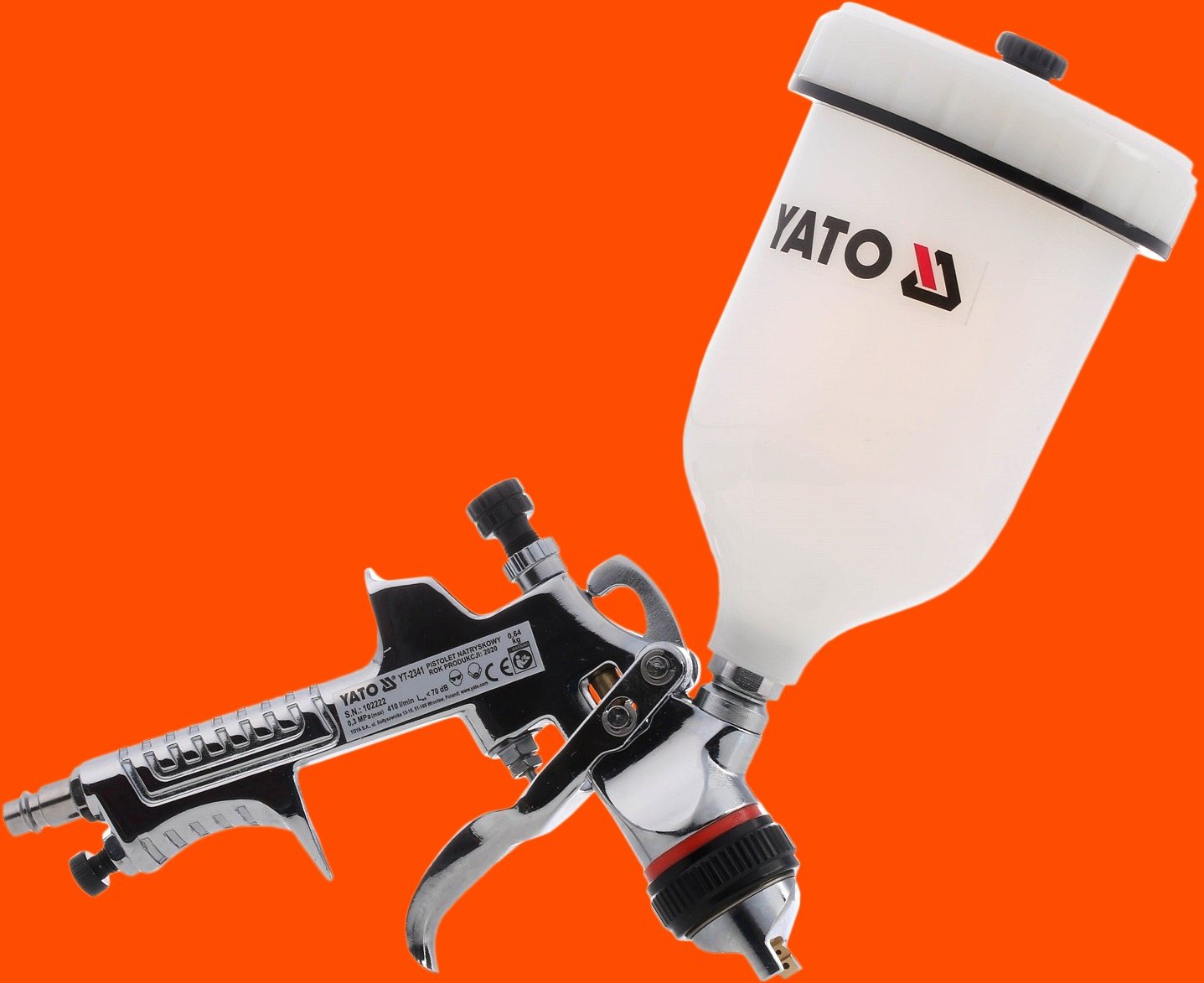 YATO Sprühpistole, Unterbodenschutz Anschlussgewinde: 1/4 YT-2341