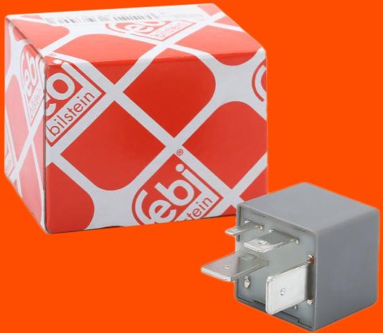 FEBI BILSTEIN Relais, Kraftstoffpumpe 39740 VW,AUDI,SKODA,Golf IV Schrägheck (1J1),Golf V Schrägheck (1K1),POLO (9N_),G...