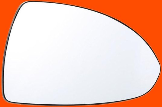 ALKAR Außenspiegelglas rechts 6432424 Spiegelglas,Spiegelglas, Außenspiegel OPEL,Corsa D Schrägheck (S07),Corsa E Schräg...