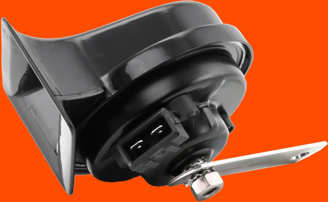 TOPRAN Horn mit Befestigungsmaterial 102 955 Hupe,Signalhorn VW,AUDI,SKODA,Golf IV Schrägheck (1J1)