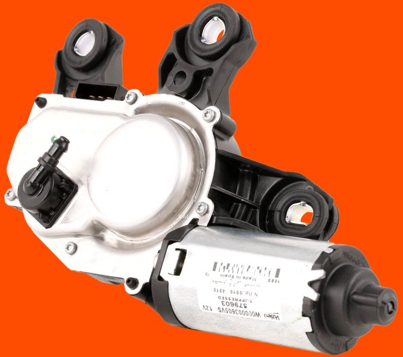 VALEO Scheibenwischermotor hinten 579603 Wischermotor AUDI,A3 Schrägheck (8P1),A4 Avant (8ED, B7),A3 Sportback (8PA),Q5 ...