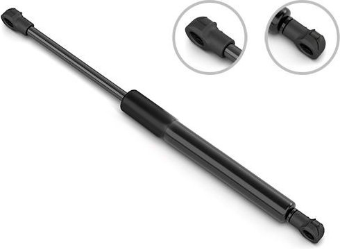 STABILUS Heckklappendämpfer Ausschubkraft: 490N 023581 Kofferraum Dämpfer,Gasfeder Heckklappe AUDI,A3 Schrägheck (8P1),A...