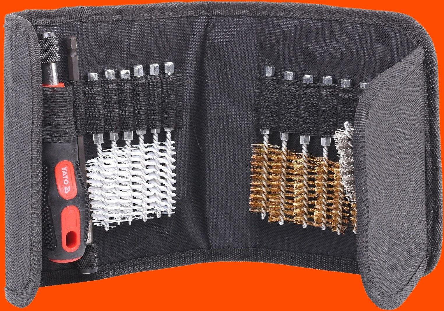 YATO Reinigungsbürste Länge: 150mm YT-08195