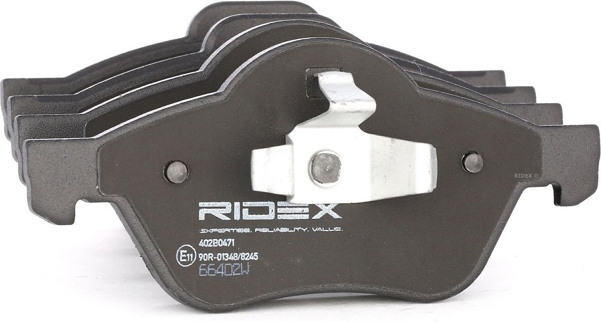 RIDEX Bremsbelagsatz Vorderachse 402B0471 Bremsbeläge,Bremsklötze RENAULT,Clio III Schrägheck (BR0/1, CR0/1),TWINGO II (...