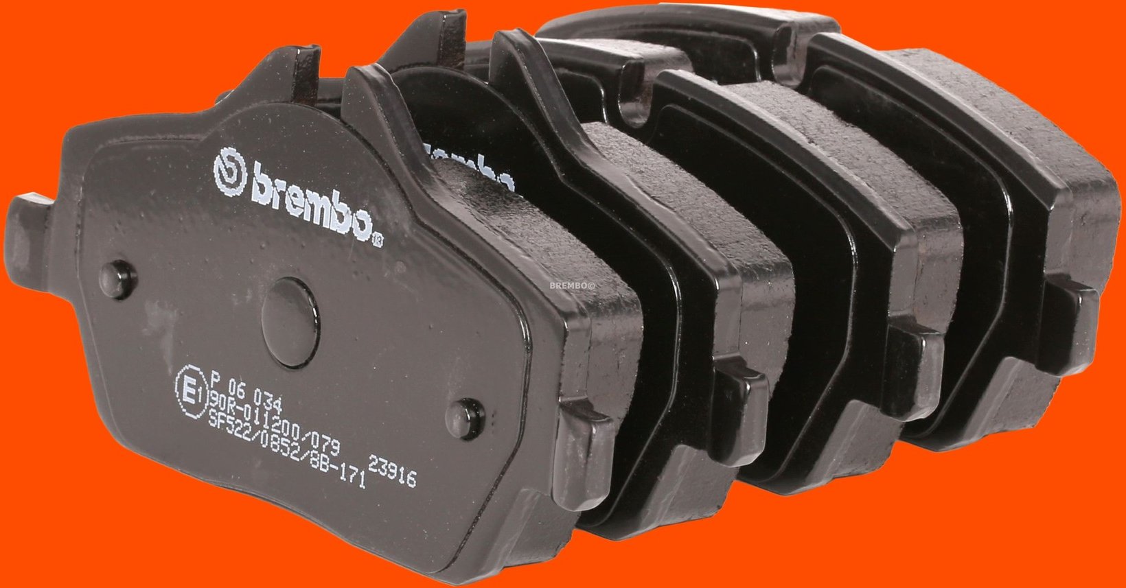 BREMBO Bremsbelagsatz PRIME LINE für Verschleißwarnanzeiger vorbereitet P 06 034 Bremsbeläge,Bremsklötze BMW,MINI,1 Schr...