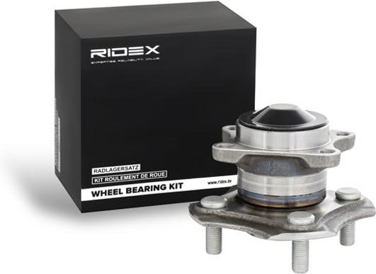 RIDEX Radlagersatz Hinterachse beidseitig 654W0196 Radlager,Radlager & Radlagersatz TOYOTA,Yaris Schrägheck (_P1_),Yaris...