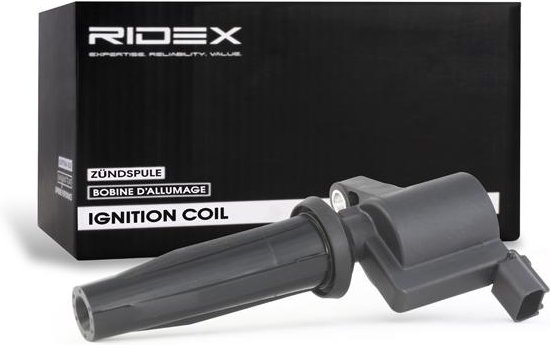 RIDEX Zündspule 689C0034 Einzelzündspule FORD,MAZDA,VOLVO,MONDEO IV Turnier (BA7),Focus II Schrägheck (DA_, HCP, DP),Foc...