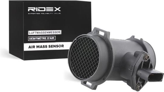 RIDEX Luftmassenmesser mit Gehäuse 3926A0003 LMM,Luftmengenmesser MERCEDES-BENZ,SSANGYONG,C-Klasse Limousine (W202),M-Kl...