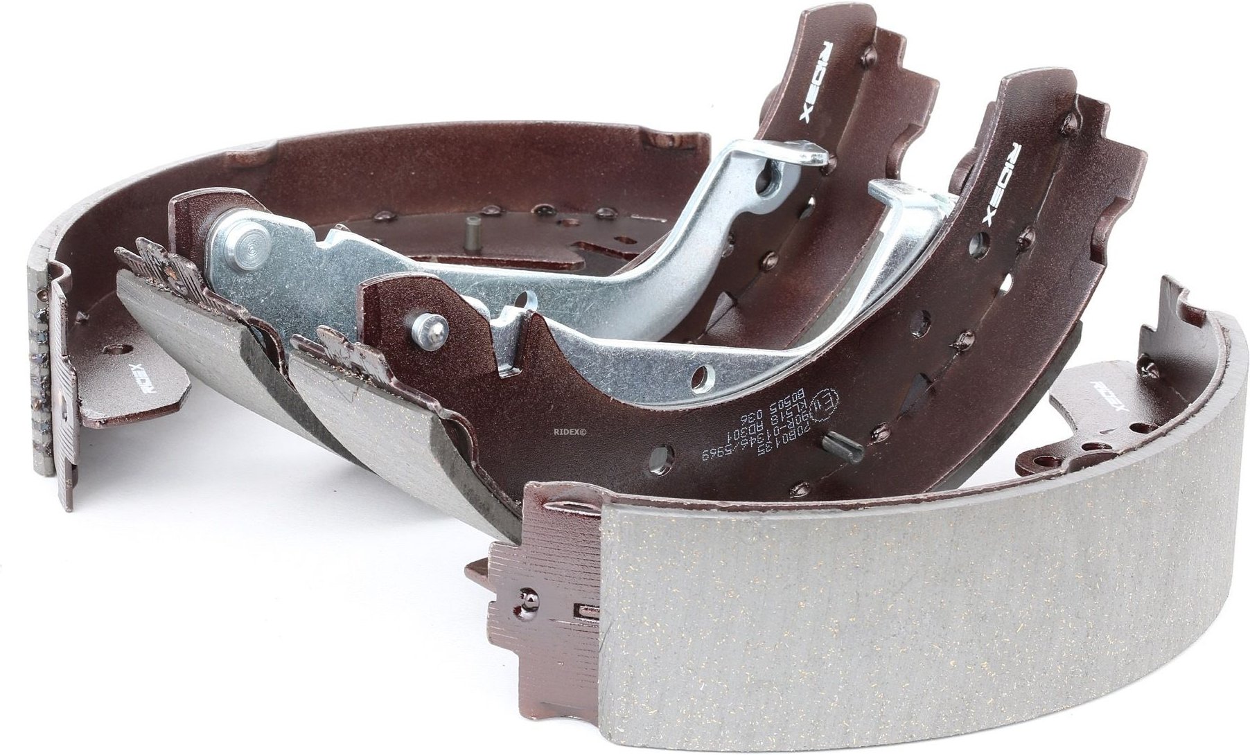 RIDEX Bremsbacken Hinterachse 70B0135 Trommelbremsbacken,Bremsbackensatz OPEL,RENAULT,FIAT,Arena Bus (A97),Arena Kastenw...