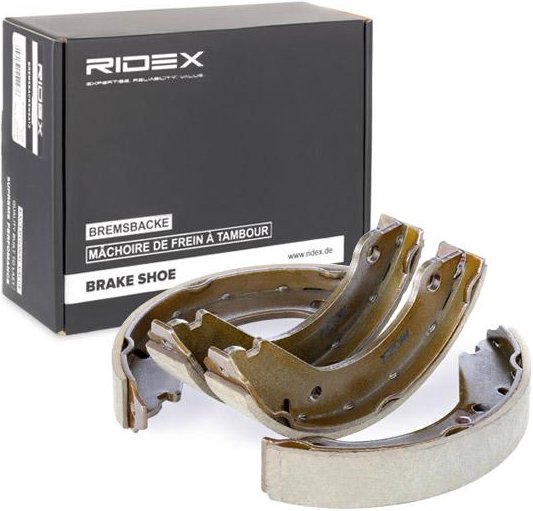 RIDEX Bremsbacken Hinterachse 70B0077 Trommelbremsbacken,Bremsbackensatz VOLVO,940 II Kombi (945),940 Kombi (945),240 Ko...