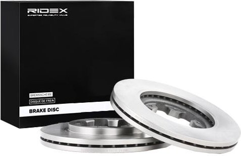 RIDEX Bremsscheibe Vorderachse 82B0256 Bremsscheiben,Scheibenbremsen FORD,NISSAN,MAVERICK (UDS, UNS),NAVARA (D22),PICK U...