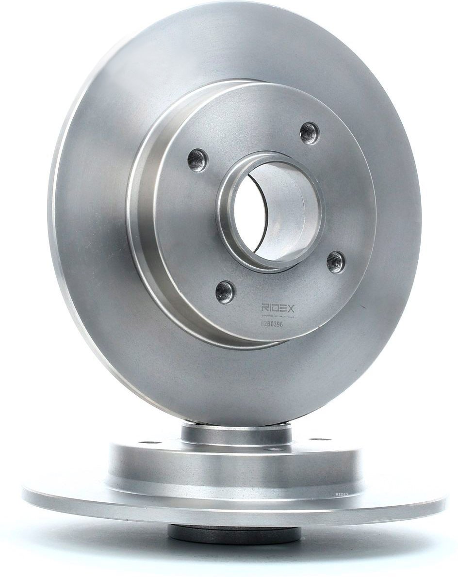 RIDEX Bremsscheibe Hinterachse 82B0396 Bremsscheiben,Scheibenbremsen PEUGEOT,CITROËN,307 (3A/C),307 SW (3H),307 Break (3...