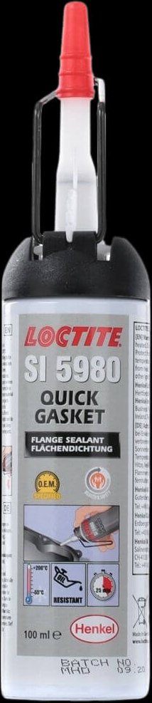 LOCTITE Dichtstoff LOCTITE SI 5980 RC100ML EN/DE schwarz 2327036