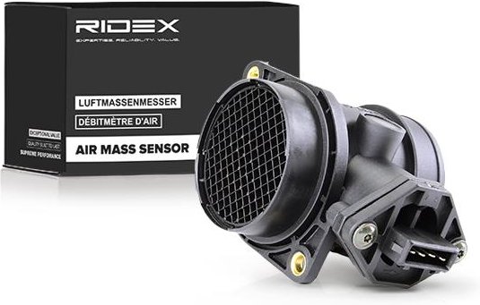 RIDEX Luftmassenmesser mit Gehäuse 3926A0020 LMM,Luftmengenmesser VW,AUDI,SKODA,Golf IV Schrägheck (1J1),Golf IV Variant...