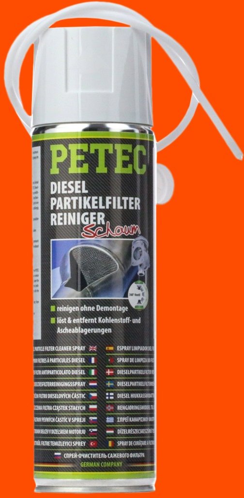 PETEC Partikelfilter Reiniger Dieselpartikelfilter Reiniger, DPF Reiniger Inhalt: 400ml 72550 DPF Reiniger,Diesel Partik...