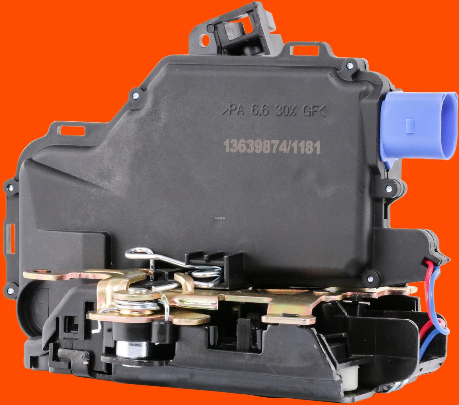 RIDEX Türschloß hinten rechts 1361D0009 VW,SKODA,SEAT,POLO (9N_),Transporter V Bus (7HB, 7HJ, 7EB, 7EJ, 7EF, 7EG, 7HF, ...