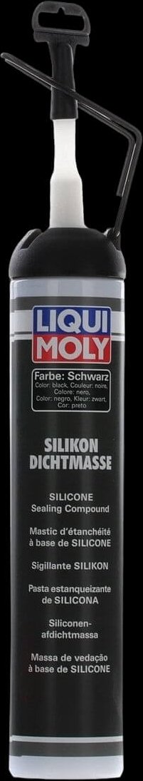 LIQUI MOLY Dichtstoff Silikondichtmasse schwarz Dose 6185