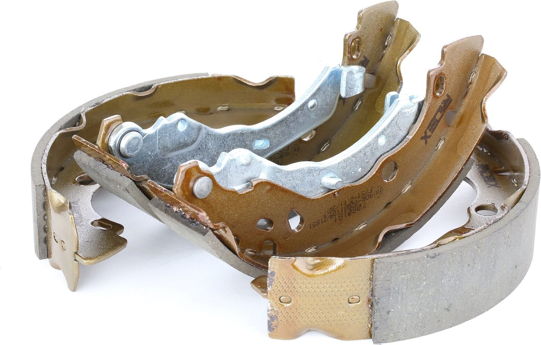 RIDEX Bremsbacken Hinterachse 70B0181 Trommelbremsbacken,Bremsbackensatz RENAULT,HYUNDAI,PEUGEOT,CLIO II (BB0/1/2_, CB0/...