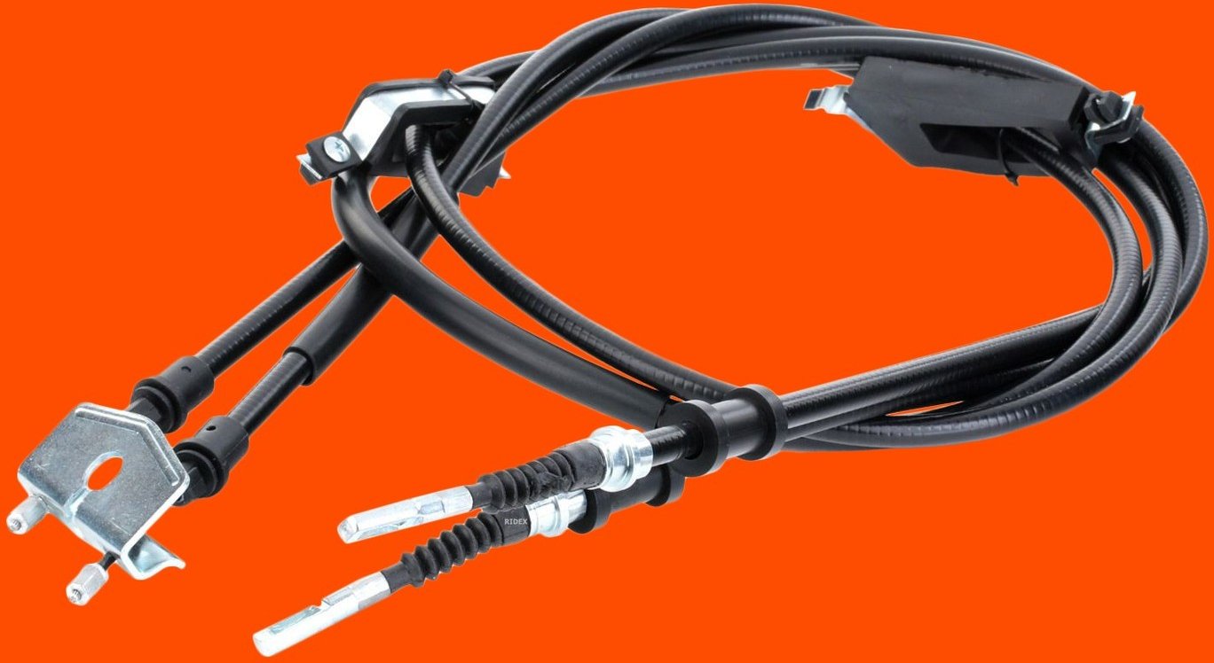 RIDEX Handbremsseil hinten 124C0130 Bremsseil,Seilzug Feststellbremse FORD,FOCUS Kombi (DNW),FOCUS (DAW, DBW),FOCUS Stuf...