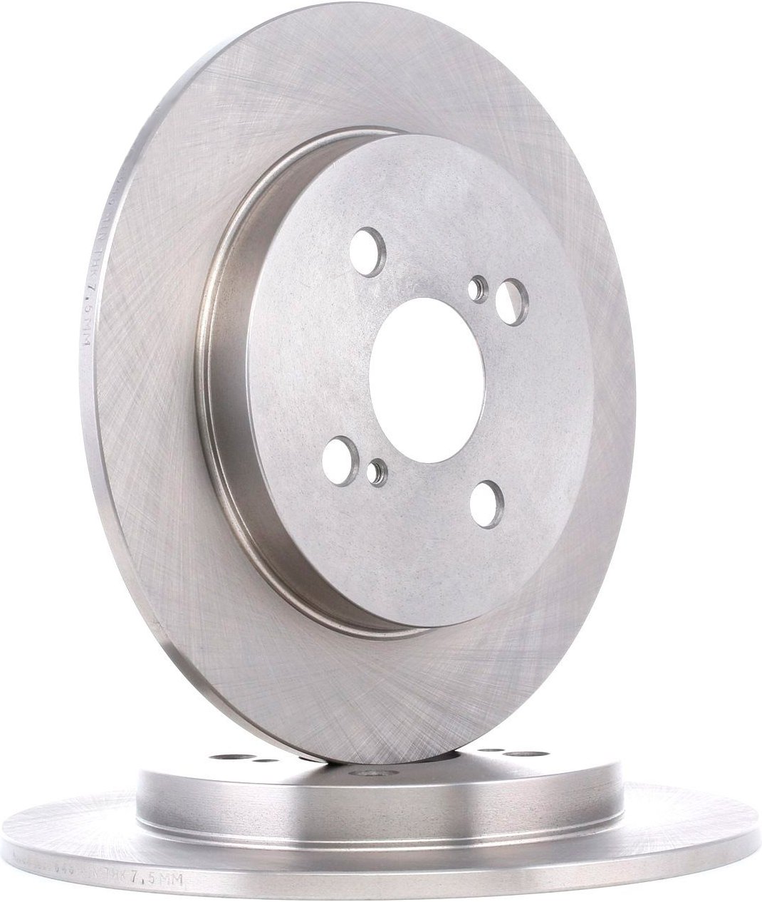 RIDEX Bremsscheibe Hinterachse 82B0646 Bremsscheiben,Scheibenbremsen TOYOTA,DAIHATSU,ASTON MARTIN,Yaris Schrägheck (_P9_...