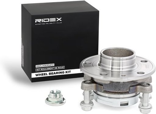 RIDEX Radlagersatz mit Schrauben 654W0316 Radlager,Radlager & Radlagersatz RENAULT,LAGUNA III Grandtour (KT0/1),LAGUNA I...