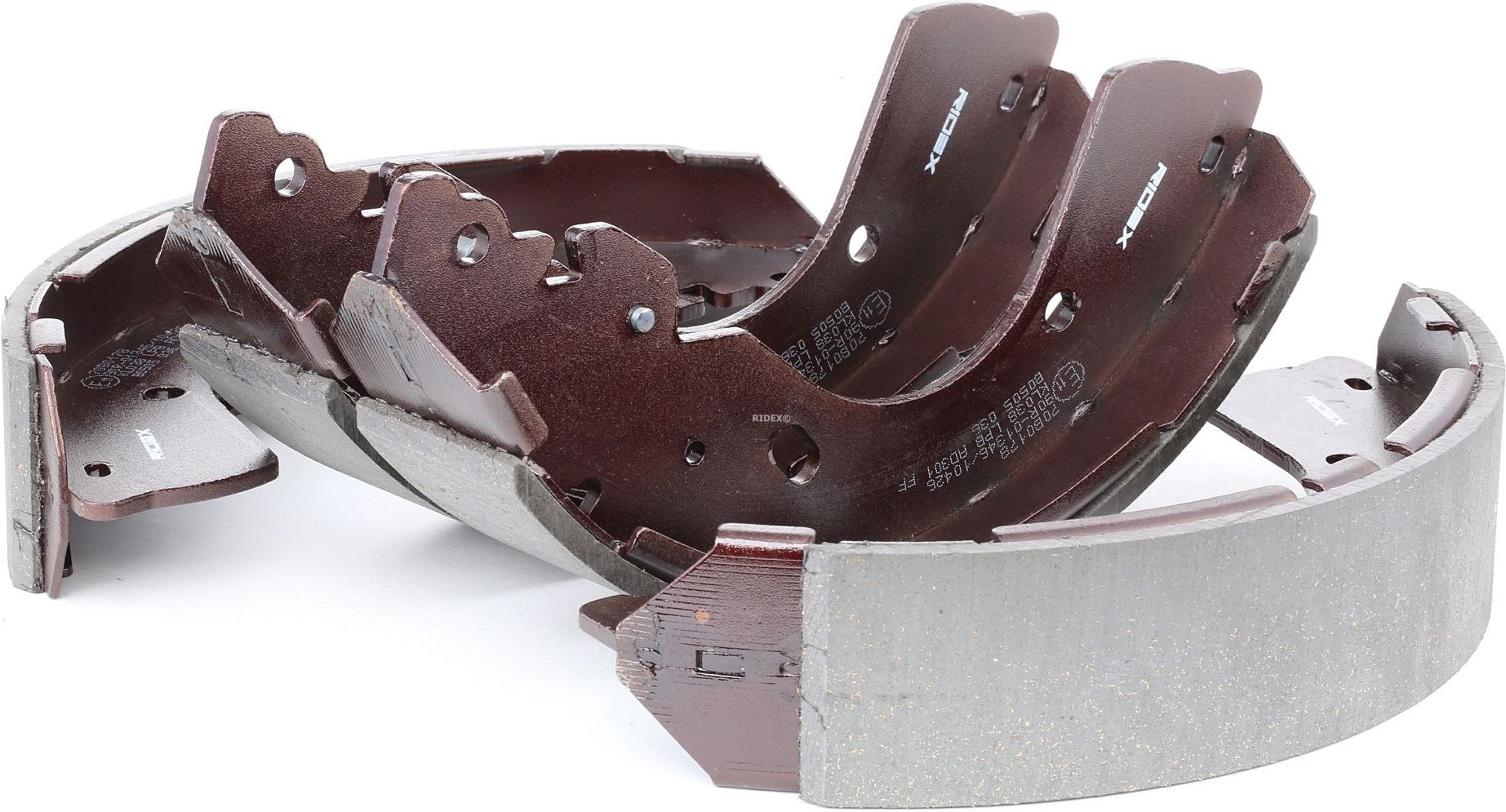 RIDEX Bremsbacken Hinterachse 70B0178 Trommelbremsbacken,Bremsbackensatz FORD,RENAULT,NISSAN,RANGER (TKE),Alaskan Pickup...